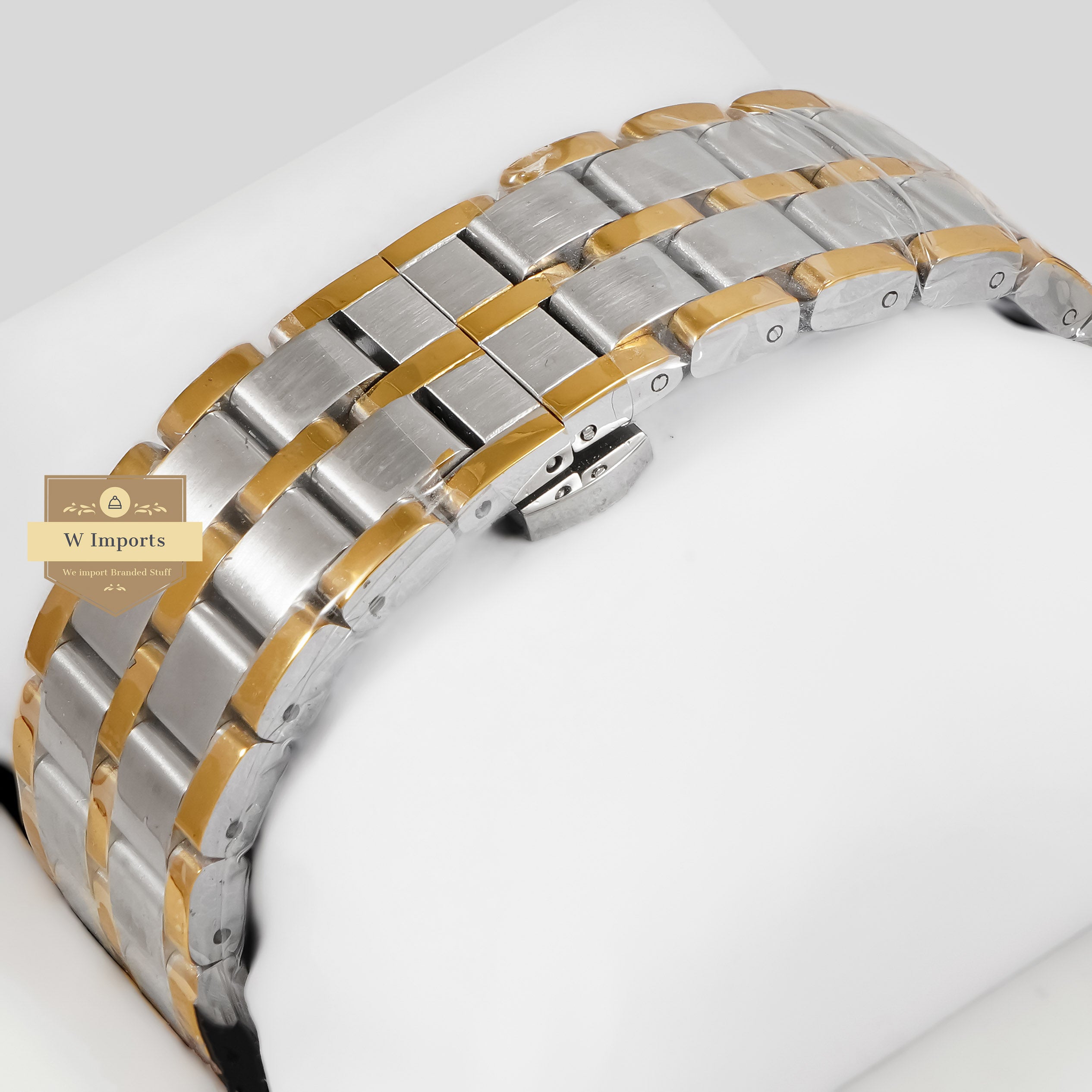Wholesale Custom Yellow Gold Watch Belt WT100005_K0000359