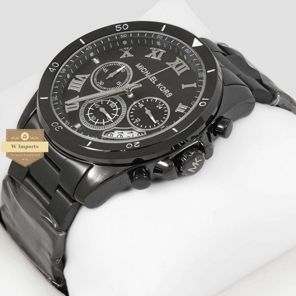LATEST COLLECTION CHRONOGRAPH ALL BLACK WITH DIAL