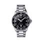 TISSOT Men’s Swiss Made Quartz Silver Stainless Steel Black Dial 40mm Watch T120.410.11.051.00