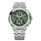 Maurice Lacroix Men’s Quartz Swiss Made Silver Stainless Steel Green Dial 44mm Watch AI1018-SS002-630-1
