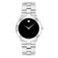 Movado Men’s Quartz Swiss Made Stainless Steel Black Dial 40mm Watch 0607442