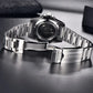 PAGANI DESIGN MEN'S WATCH STAINLESS STEEL CHAIN AUTOMATIC WHITE DAIL WATCH SKU-PD-1726