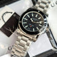 Gucci Men’s Swiss Made Quartz Stainless Steel Black Dial 40mm Watch YA136301A