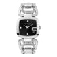 Gucci Women’s Swiss Made Quartz Stainless Steel Black Dial 32mm Watch YA125406