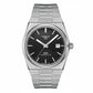 TISSOT PRX Men’s Swiss Made Powermatic Silver Stainless Steel Black Dial 40mm Watch T137.407.11.051.00