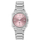 Gucci Women’s Quartz Swiss Made Silver Stainless Steel Pink Dial 24mm Watch YA166501