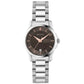 Gucci Women’s Swiss Made Quartz Silver Stainless Steel Brown Dial 27mm Watch YA126529
