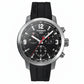 TISSOT PRC 200 Men’s Quartz Swiss Made Black Silicone Strap Black Dial 42mm Watch T055.417.17.057.00