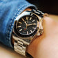 Gucci Men’s Swiss Made Quartz Stainless Steel Black Dial 40mm Watch YA136301A