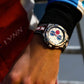 Maurice Lacroix Men’s Quartz Swiss Made Multi Color Silicone Strap Silver Sunray Dial 44mm Watch AI1018-TT031-130-2