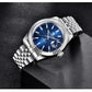PAGANI DESIGN MEN'S WATCH DATEJUST JUBILEE CHAIN BLUE DAIL AUTOMATIC SKU-PD1645
