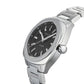Gucci Men’s Swiss Made Quartz Stainless Steel Black Dial 40mm Watch YA142301