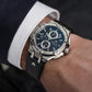 Maurice Lacroix Men’s Quartz Swiss Made BlackLeather Strap Black Dial 44mm Watch AI1018-SS001-330-1