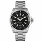 Gucci Men’s Swiss Made Quartz Stainless Steel Black Dial 40mm Watch YA136301A