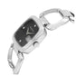 Gucci Women’s Swiss Made Quartz Stainless Steel Black Dial 32mm Watch YA125406