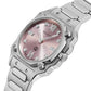Gucci Women’s Quartz Swiss Made Silver Stainless Steel Pink Dial 24mm Watch YA166501