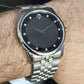 Movado Men’s Quartz Swiss Made Stainless Steel Black Dial 40mm Watch 0606878