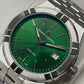 Maurice Lacroix Men’s Quartz Swiss Made Silver Stainless Steel Green Dial 40mm Watch AI1108-SS002-630-1