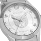 Gucci Women’s Swiss Made Quartz Silver Stainless Steel Silver Dial 27mm Watch YA126595