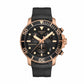 TISSOT Men’s Quartz Black Silicone Strap Black Dial 45mm Watch T120.417.37.051.00