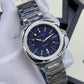 Gucci Men’s Swiss Made Quartz Stainless Steel Blue Dial 41mm Watch YA142303