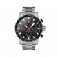 TISSOT Men’s Quartz Swiss-Made Silver Stainless Steel Black Dial 45mm Watch T125.617.11.051.00