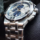Maurice Lacroix Men’s Quartz Swiss Made Silver Stainless Steel Silver Dial 44mm Watch AI1018-SS002-131-1