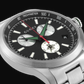 Gucci Men’s Swiss Made Quartz Silver Stainless Steel Black Dial 44mm Watch YA126267