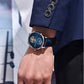 PAGANI DESIGN MEN'S WATCH STAINLESS STEEL CASE BLUE AUTOMATIC BLUE DAIL WATCH SKU-1796