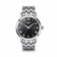 TISSOT Men's Swiss Made Quartz Stainless Steel Black Dail Date 42mm Watch T129.410.11.053.00