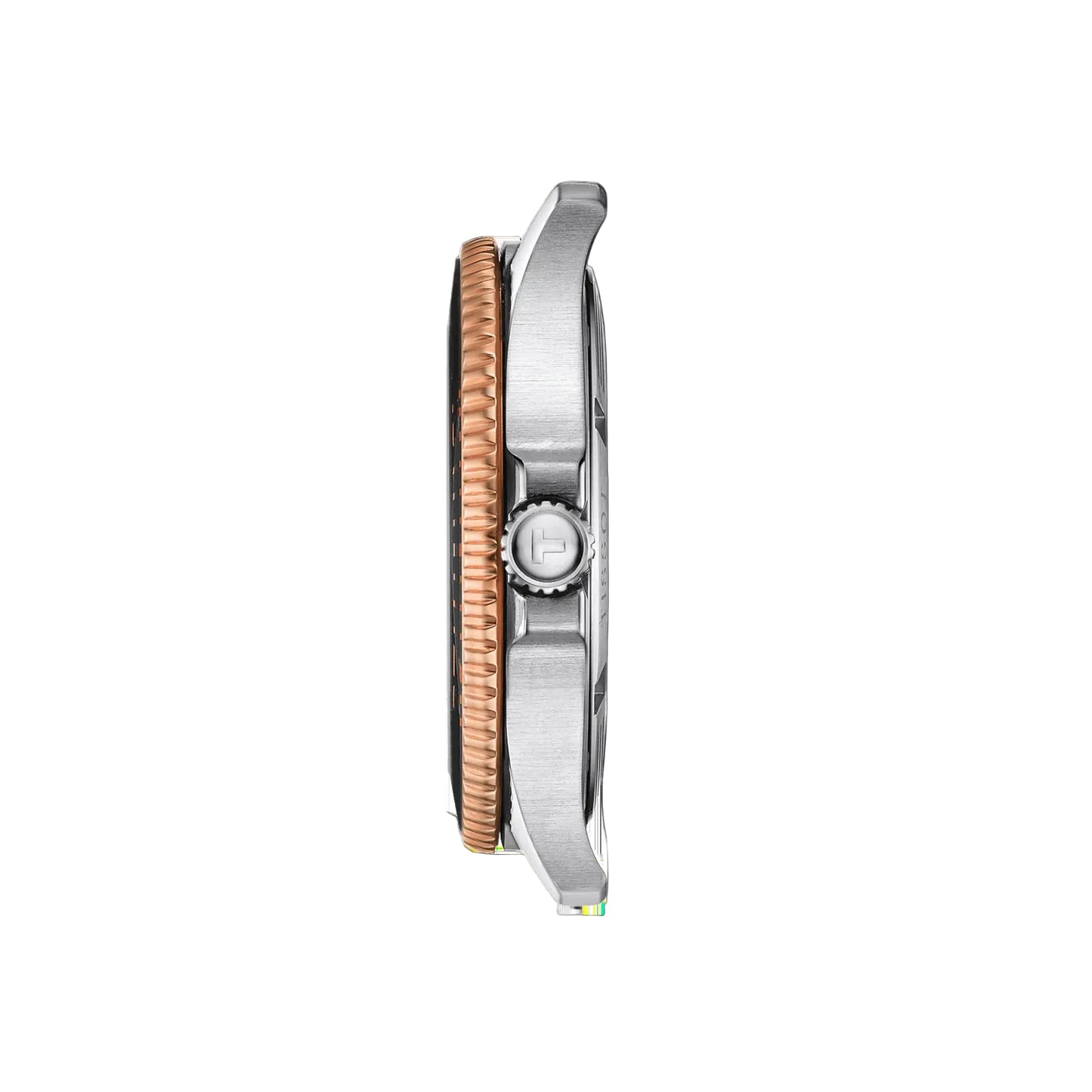 TISSOT Seastar Men’s Quartz Swiss Made Two-Tone Stainless Steel Black Dial 40mm Watch T120.410.22.051.01
