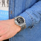 Maurice Lacroix Men’s Quartz Swiss Made Silver Stainless Steel Black Dial 44mm Watch AI1018-SS002-330-1