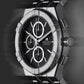 Maurice Lacroix Men’s Quartz Swiss Made Silver Stainless Steel Black Dial 44mm Watch AI1018-SS002-330-1
