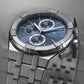 Maurice Lacroix Men’s Quartz Swiss Made Silver Stainless Steel Blue Dial 44mm Watch AI1018-SS002-430-1