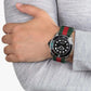 Gucci Men’s Swiss Made Quartz Nylon Strap Black Dial 45mm Watch YA136209