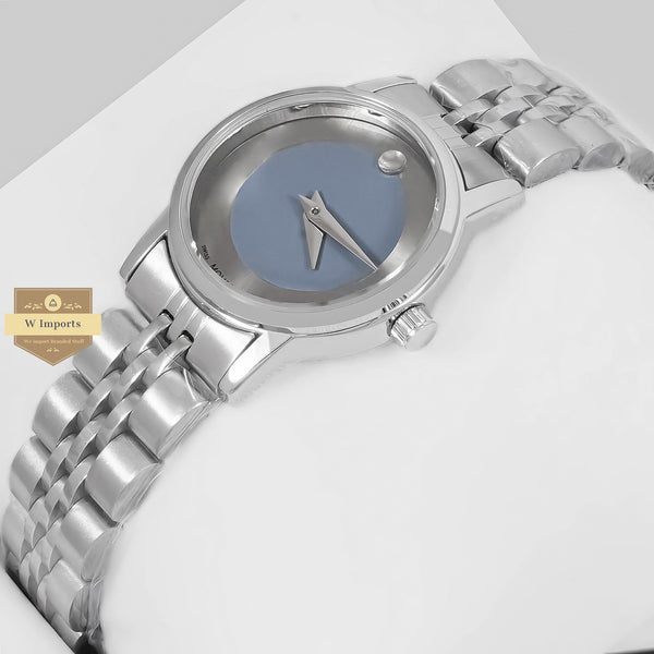 LATEST COLLECTION SILVER WITH GREY DIAL LADIES WATCH