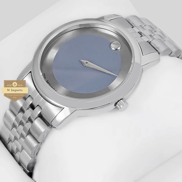 LATEST COLLECTION SILVER WITH GREY DIAL CHAIN WATCH