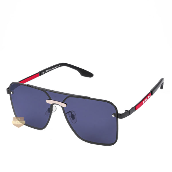 NEW ARRIVAL HIGH QUALITY MENS SUNGLASSES LIGHT WEIGHT FRAME BLACK WITH BLACK GLASS