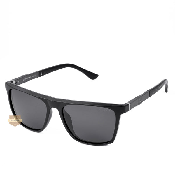 NEW ARRIVAL HIGH QUALITY MENS SUNGLASSES ALL BLACK METAL FRAME