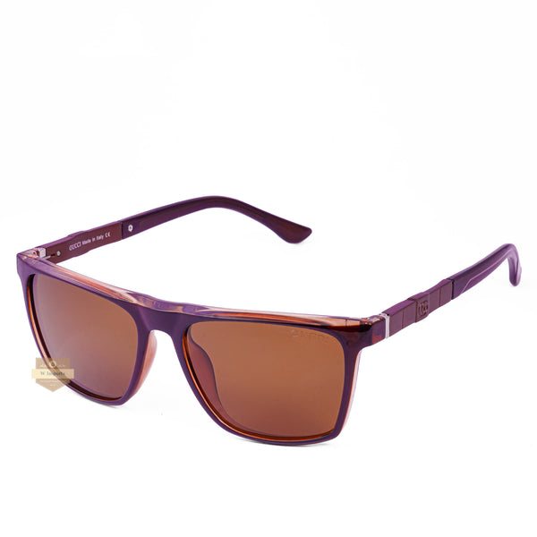 NEW ARRIVAL HIGH QUALITY SUNGLASSES LIGHT WEIGHT FRAME BROWN WITH BROWN GLASS