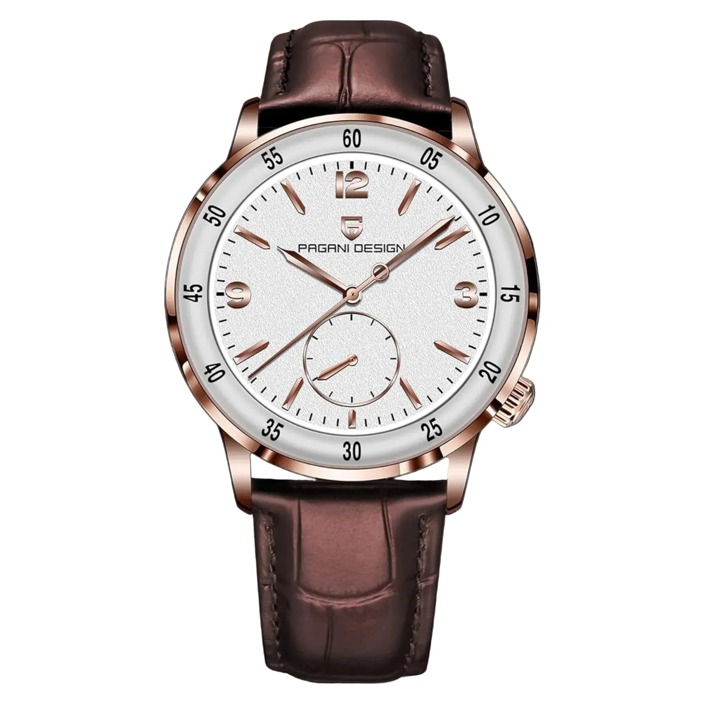 PAGANI DESIGN PD-1790 Men's Watches Chronograph Stainless Steel 42mm Sports Wrist Watch for Men