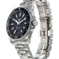 Gucci Men’s Swiss Made Quartz Stainless Steel Black Dial 40mm Watch YA136301A