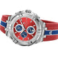 Maurice Lacroix Men’s Quartz Swiss Made Multi Color Silicone Strap Multi Color Dial 44mm Watch AI1018-SS001-530-6