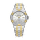 Maurice Lacroix Men’s Quartz Swiss Made Two-Tone Stainless Steel Silver Dial 40mm Watch AI1108-PVY13-130-1