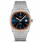 TISSOT Men’s Swiss Made Powermatic Stainless Steel Blue & Black Dial 40mm Watch T931.407.41.041.00