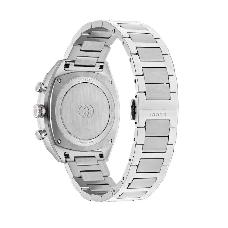Gucci Men’s Swiss Made Quartz Stainless Steel Blue Dial 41mm Watch YA142317