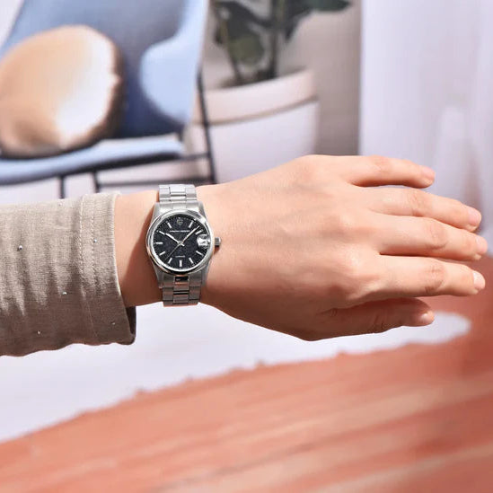 PAGANI DESIGN MEN'S WATCH DATEJUST 36MM AUTOMATIC STAINLESS STEEL BLACK DAIL WATCH SKU-1794