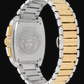Versace Men’s Quartz Swiss Made Two Tone Gold Stainless Steel Silver Dial 42mm Watch VE6H01025