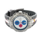 Maurice Lacroix Men’s Quartz Swiss Made Multi Color Silicone Strap Silver Sunray Dial 44mm Watch AI1018-TT031-130-2