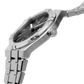 Maurice Lacroix Men’s Quartz Swiss Made Silver Stainless Steel Black Dial 40mm Watch AI1108-SS002-330-1